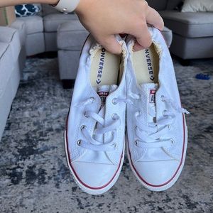 White Chuck Taylor All Star Shoreline Slip